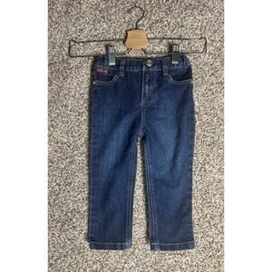Baby Phat Girls Toddler Sz 24M Embroidered Bootcut Jeans Y2K Hip Hop Denim